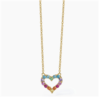Collana Mabina Donna HAPPY LOVE in Argento Zirconia 553682 - 553682